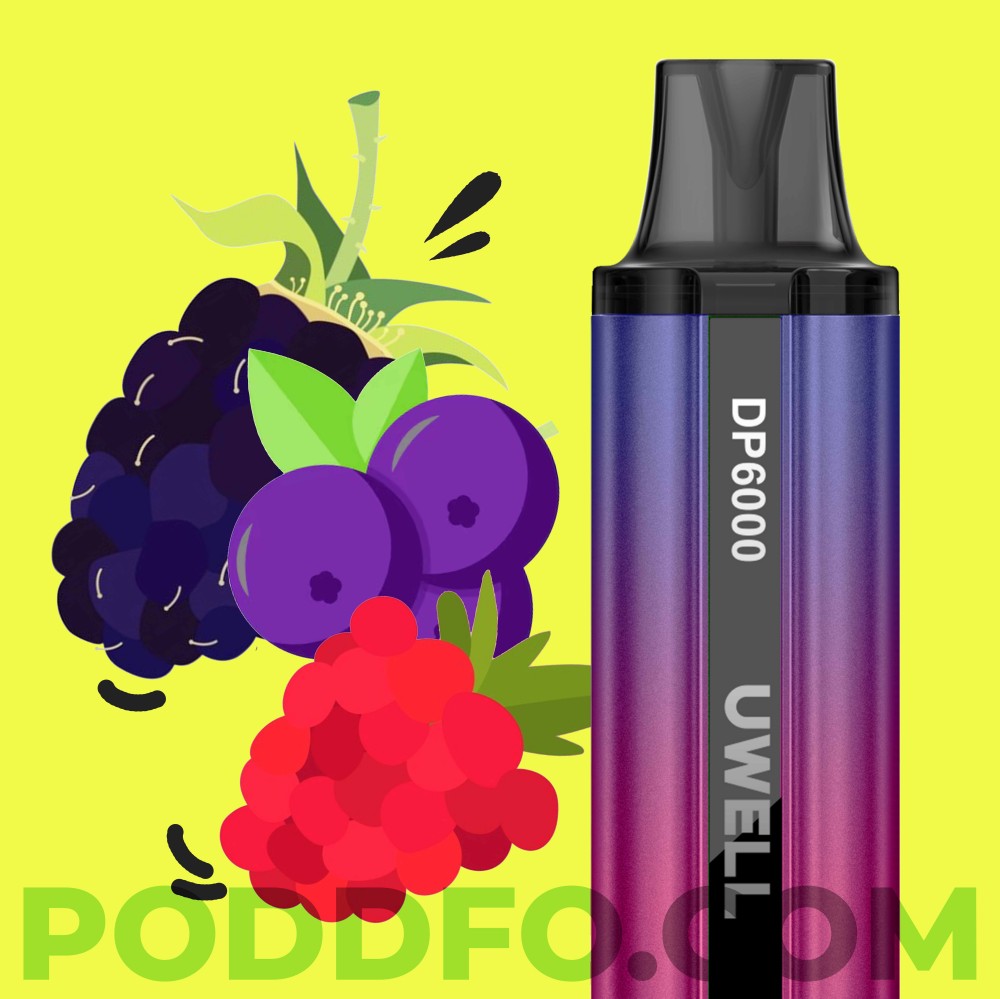 5pcs/box UWELL 6000 PUFFS DISPOSABLE DP6000 50mg