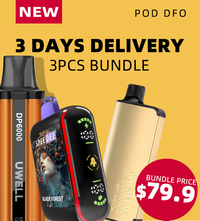 3 PCS BUNDLE including ALIBARBAR, SPEEDEE and UWELL